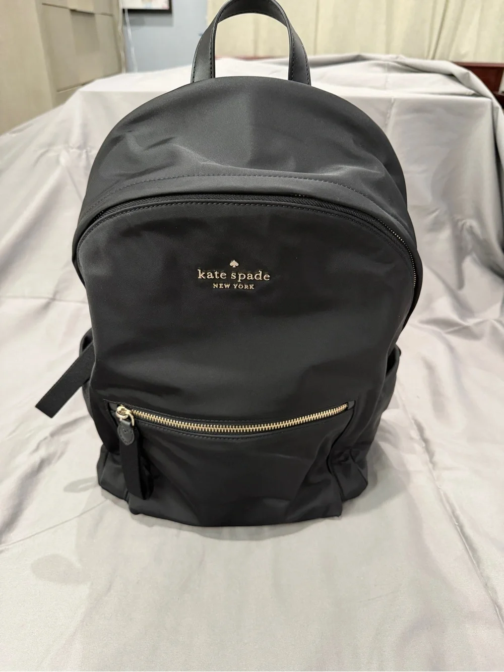 Kate Spade Black Medium Nylon Backpack